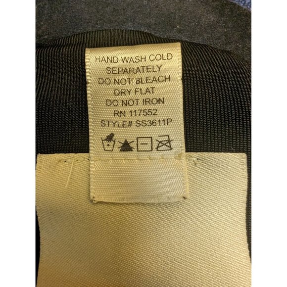 Renaissance Top Petite Large Black 3/4 Sleeve - Picture 6 of 6